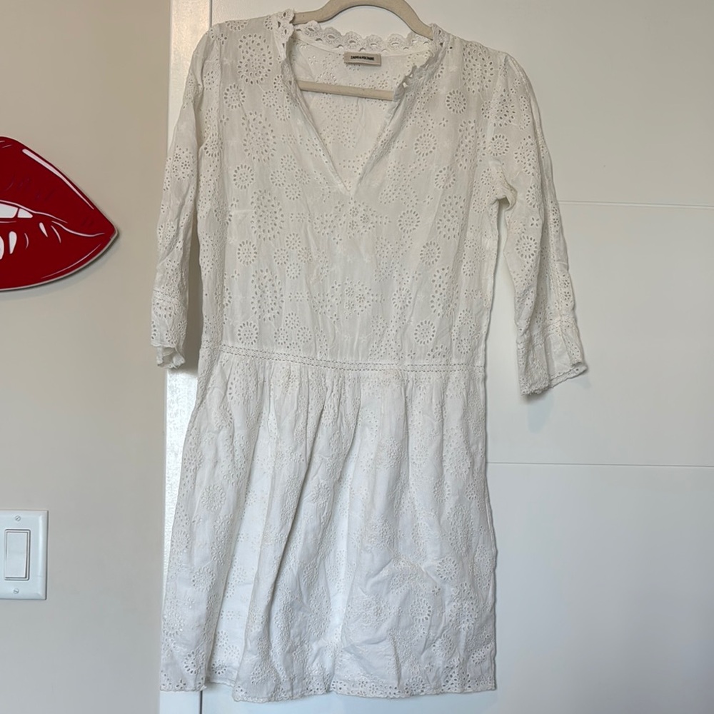 White dress